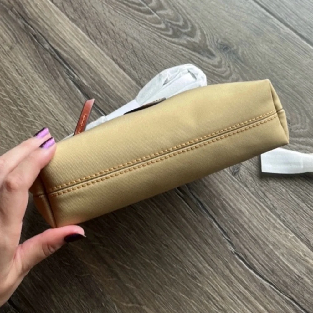 NWT Dooney & Bourke Khaki Crossbody Pouchette